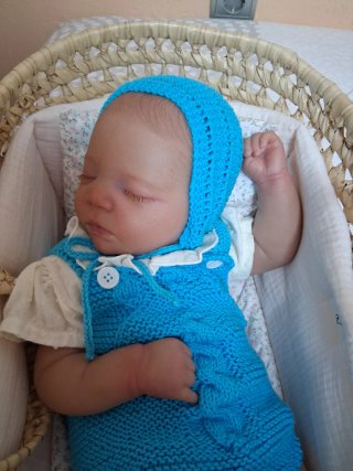 Conjunto Ropita Bebé Artesanal azul