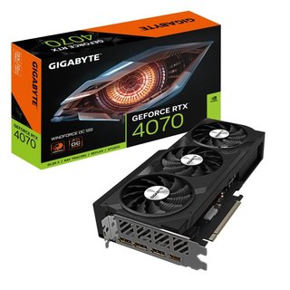 Gráfica Gigabyte GeForce RTX 4070 Windforce