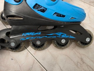 Patines en línea infantiles azules
