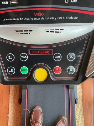 Cinta correr FIT-FORCÉ 1600w, NUEVA