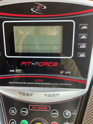 Cinta correr FIT-FORCÉ 1600w, NUEVA