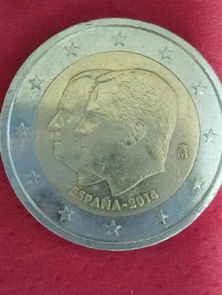 Moneda 2€ España 2014