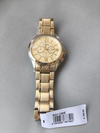 Reloj Fossil BQ1128IE Dorado Cronógrafo