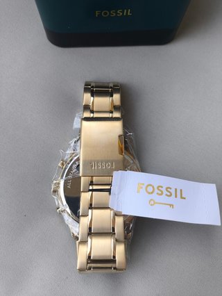 Reloj Fossil BQ1128IE Dorado Cronógrafo