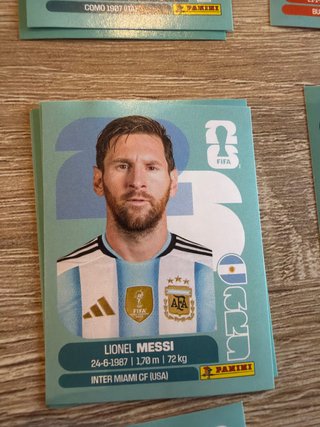 Cromo FIFA 2026 Lionel Messi Inter Miami
