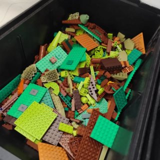 Lego misti verdi e marroni 750gr