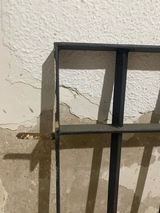 Reja de forja para ventana