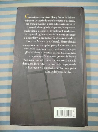 Harry Potter y el Caliz de Fuego