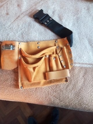 Bolsa de herramientas de cuero