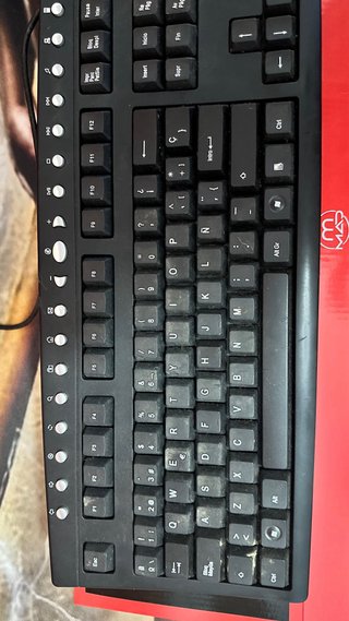 Teclado NGS Negro