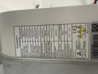 Inversor híbrido Growatt MIN 3000TL-XH monofásico