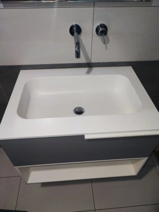 Mobile bagno IdeaGroup bianco/grigio