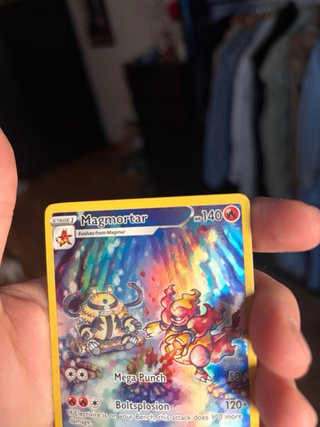 Cartas Pokémon Magmortar y Electabuzz
