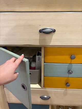 Mueble vintage madera maciza