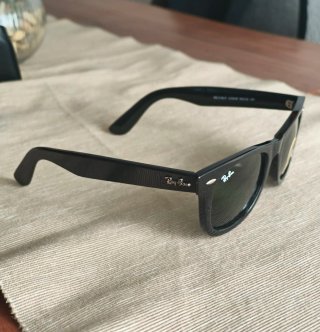 Gafas rayban wayfarer cristal verde