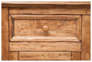 Credenza Country in legno massello di tiglio finit