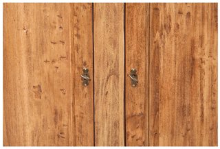 Credenza Country in legno massello di tiglio finit