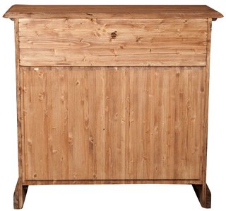 Credenza Country in legno massello di tiglio finit
