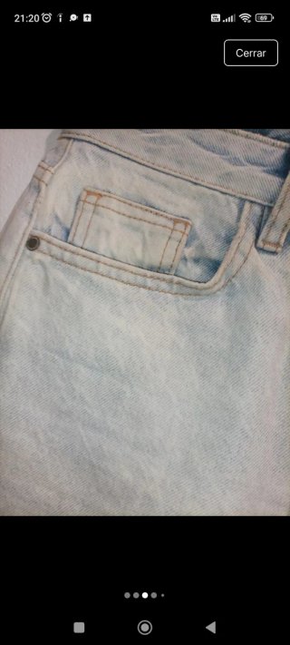 Pantalón vaquero recto Desigual