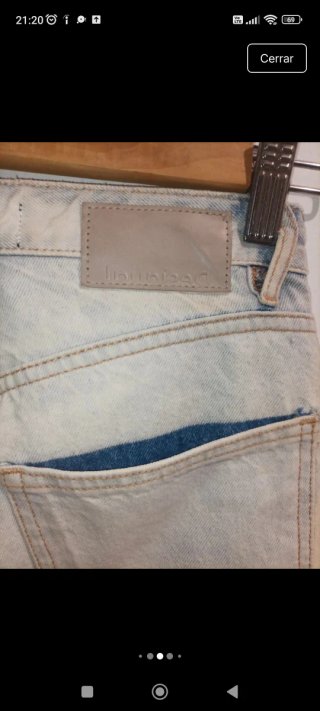 Pantalón vaquero recto Desigual