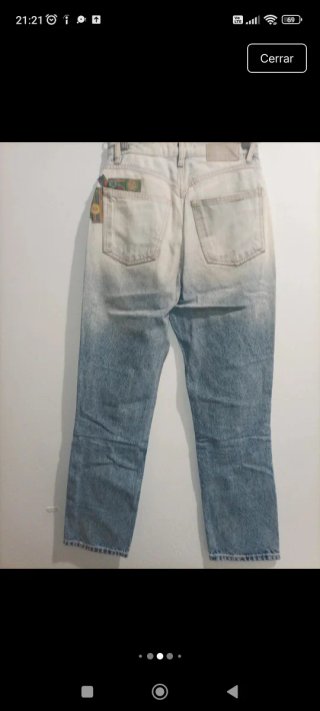 Pantalón vaquero recto Desigual