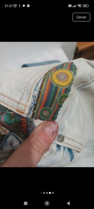 Pantalón vaquero recto Desigual