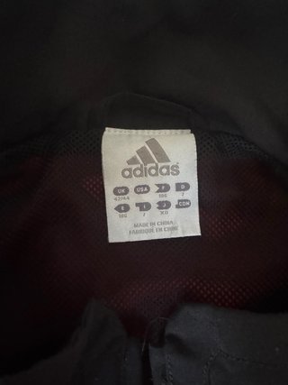 Adidas Chaqueta Deportiva Roja Negra Vintage 2000s