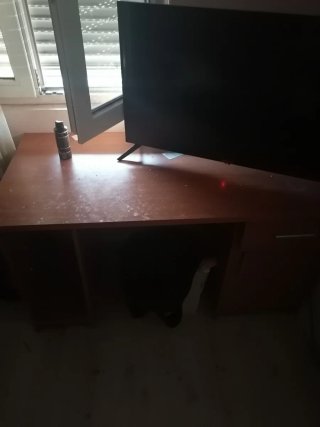 Escritorio de madera