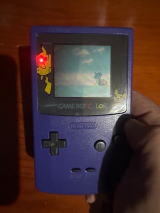 Game Boy Color + Pokémon Plata