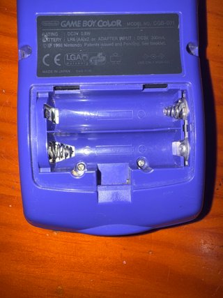 Game Boy Color + Pokémon Plata