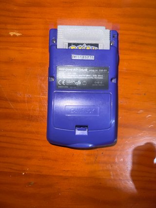 Game Boy Color + Pokémon Plata