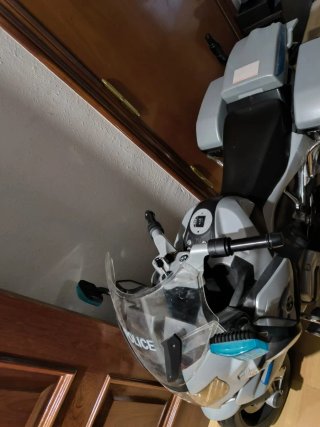Moto eléctrica infantil estilo BMW Police Moto elé