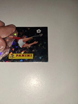 Cromo Panini Mundial Error Diseño