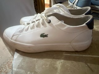 Bambas Lacoste Blancas Talla 39