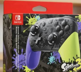 Mando Nintendo Switch Pro Splatoon 3