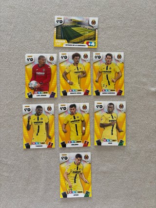 Cartas Adrenalyn XL 2025/26 Villarreal CF