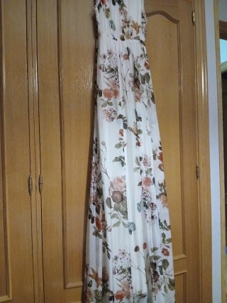 Vestido HUG & CLAU seda estampado