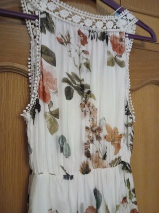Vestido HUG & CLAU seda estampado