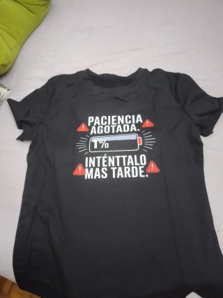 Camiseta Paciencia Agotada