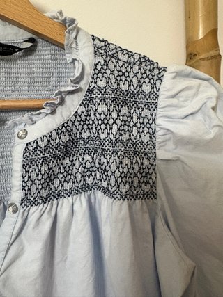 Blusa larga zara
