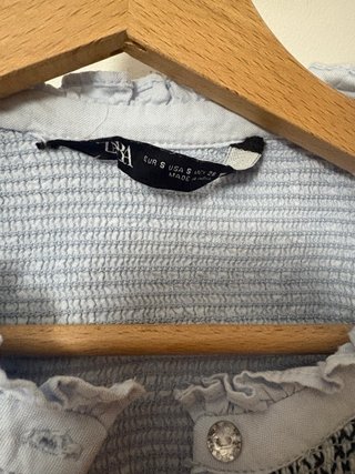 Blusa larga zara