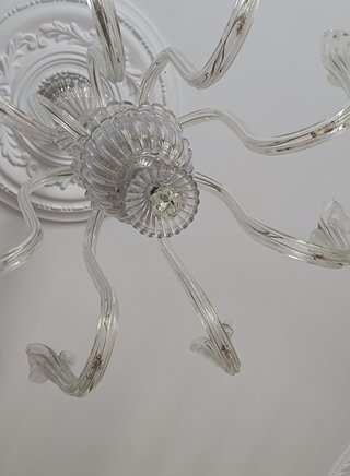 Lámpara de cristal de Bohemia para salón