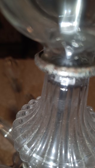 Lámpara de cristal de Bohemia para salón