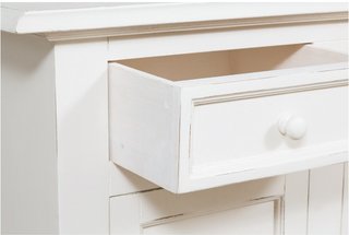 Credenza Country in legno massello di tiglio finit