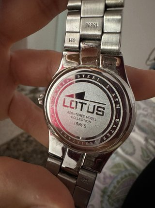 Reloj Lotus Mujer Plata y Rosa