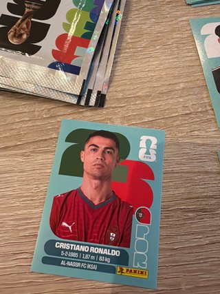 Cromo FIFA Cristiano Ronaldo 2026