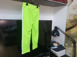 Mallas/Pantalón verde neón talla M