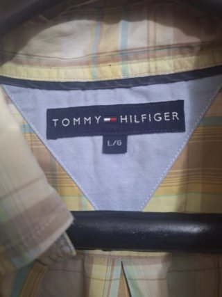 Camisa Tommy Hilfiger cuadros L/G
