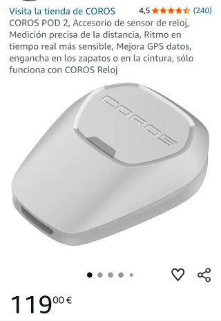 Coros Pods 2 - Accesorio Sensor Reloj