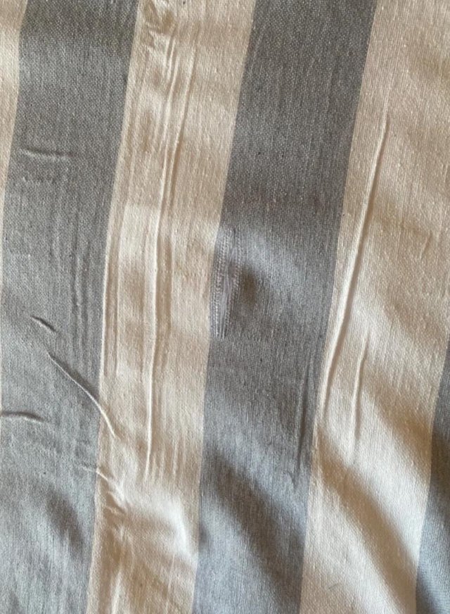 Pareo/Manta Rayas Gris y Blanco 210x240